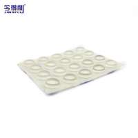 mini 15*2mm 3M Self Adhesive Furniture Pad Non-slip Rubber Feet Clear Color Protective Rubber Feet