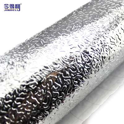 bulk wholesale high quality new decorative sticking paper pvc self-adhesive aluminum foil wrapping paper