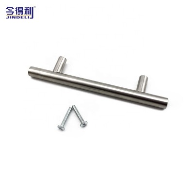 128mm Furniture Handle SS Material Hollow Home Bedroom Dresser Door T Bar Drawer Handles