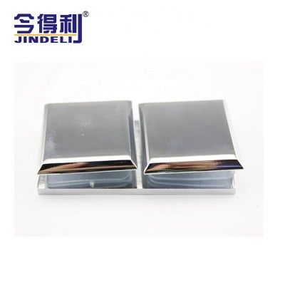 180 Degree Chrome Glass Connecting Hardware Glass Door Mounting Hinge Holding Glass Clamp