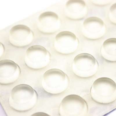 3M Furniture Protect Accessories Clear Self-Adhesive Silicone Rubber Sticker Pad