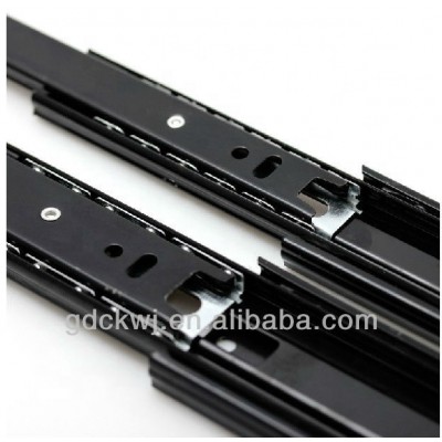 Full-extension cold-rolled steel plate heavy duty ball bearing soft close drawer slides for furniture