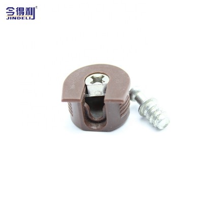 Furniture Locking Screw Wood Working Connecting Screw Cabinet Shelf Support Assembly Wood Screw