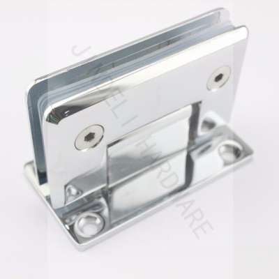 hot sale  professional custom chrome plated shelf bracket glass holder stainless steel glass clamp