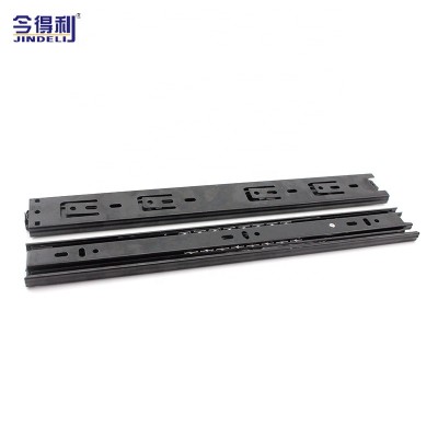 40mm Furniture Drawer Slide Metal Triple Extension Drawer Slide Undermount Hidden Drawer Slide