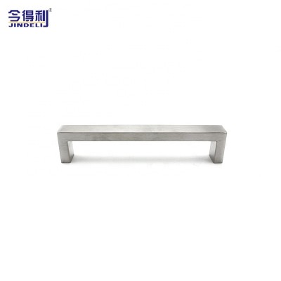 Nickel Furniture Handle Stainless Steel Drawer Handle Square Cabinet Door Door Handles