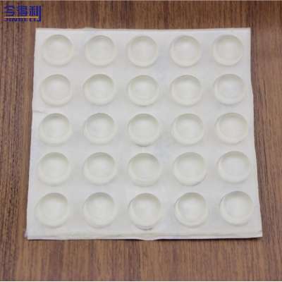 M12*5mm Rubber Furniture Accessories Back Self Adhesive 3M Rubber Pad Clear Round Drop Bumper Pad