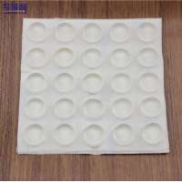 M12*5mm Rubber Furniture Accessories Back Self Adhesive 3M Rubber Pad Clear Round Drop Bumper Pad