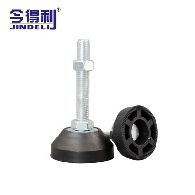 M8*60 mm Furniture Accessories Nylon Furniture Plastic Legs Machine Supporting Leveling Feet